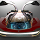 Illustration for article titled What An Autonomous Future Supercar Could Look Like, As Imagined By A Movie Car Designer